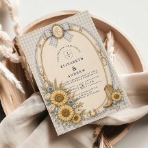 Romantic Rustic Sunflower Wedding