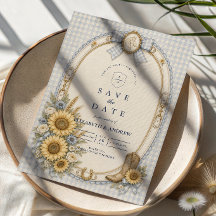 Romantic Rustic Sunflower Wedding