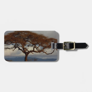 Romantic Safari Africa Bridal Shower Custom Peace Luggage Tag