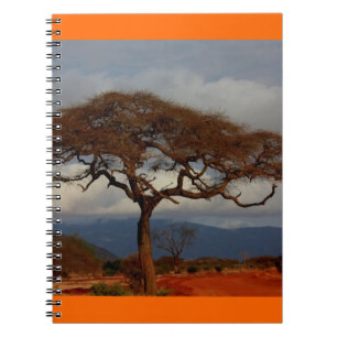 Romantic Safari Africa Bridal Shower Custom Peace Notebook
