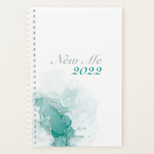Romantic script, new me, 2022 calligraphy  planner
