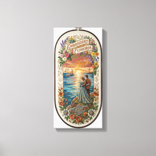 Romantic Seascape Canvas Print