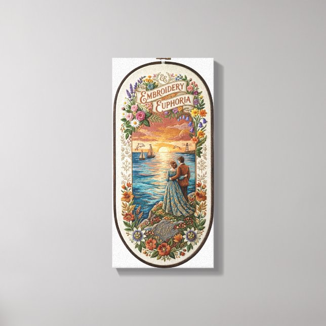 Romantic Seascape  Canvas Print (Front)