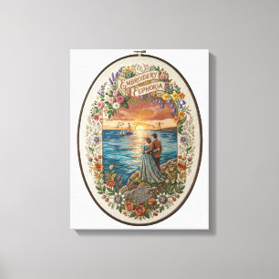 Romantic Seascape Canvas Print
