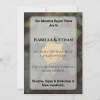 Romantic Single Yellow Rose Dark Garden Wedding