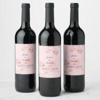 Romantic Soft Pink Rose Bud Wedding 