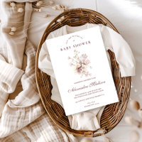 Romantic Spring Floral Baby Shower