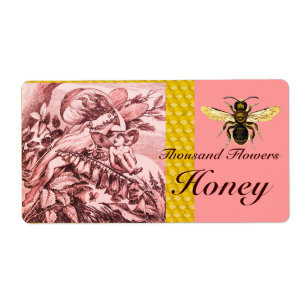 ROMANTIC SPRING FLOWER FAIRIES HONEY BEE,BEEKEEPER