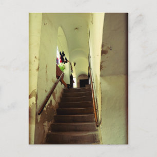 Romantic staircase in Keszthely, Hungary Postcard