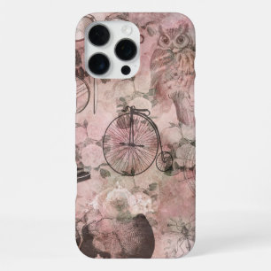 Romantic Steampunk Antique Vintage Ephemera iPhone 16 Pro Max Case