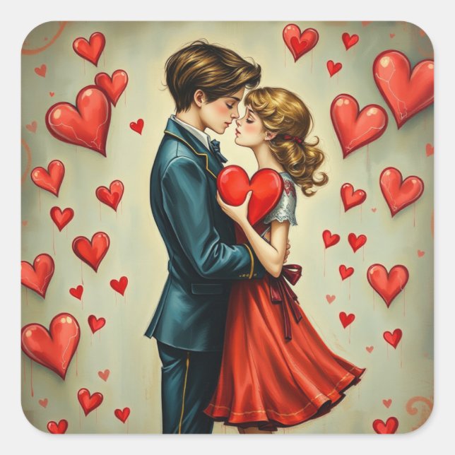 Romantic Stickers (Front)