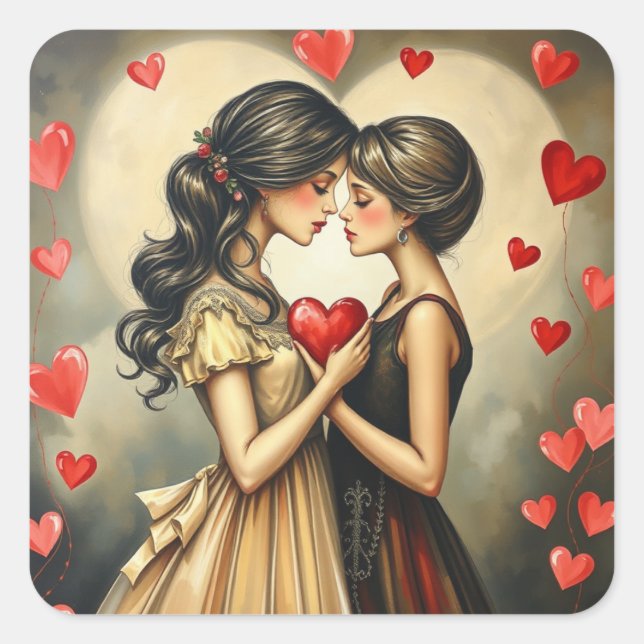 Romantic Stickers (Front)