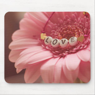 Romantic Sunflower Mouse Pad