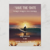 Romantic Sunset Beach Scene with Tropical Elegance