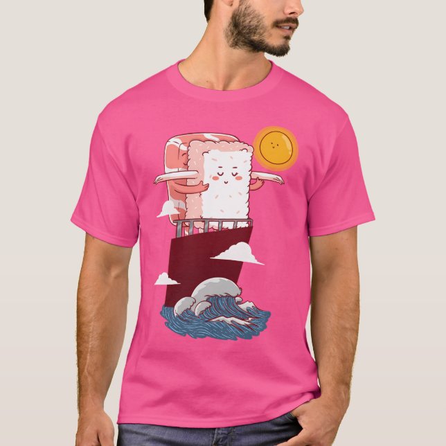 Romantic Sushi T-Shirt (Front)