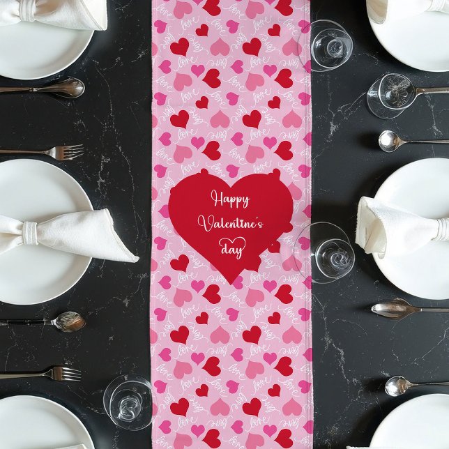 Romantic Table Runner Gift for Wife Valentine (Romantic Table Runner Gift for Wife Valentine)