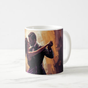 ✨Romantic Tango Couple Elegant Dance Design ✨ Coffee Mug