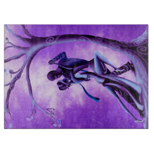 Romantic Tango in Moonlight  Cutting Board