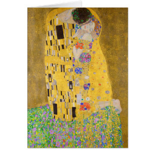 Romantic The Kiss Painting Gustav Klimt Restored