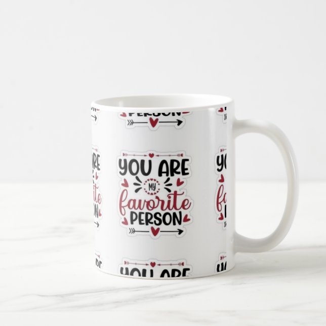 💖 Romantic & Thoughtful – A daily reminder of you Coffee Mug (Right)