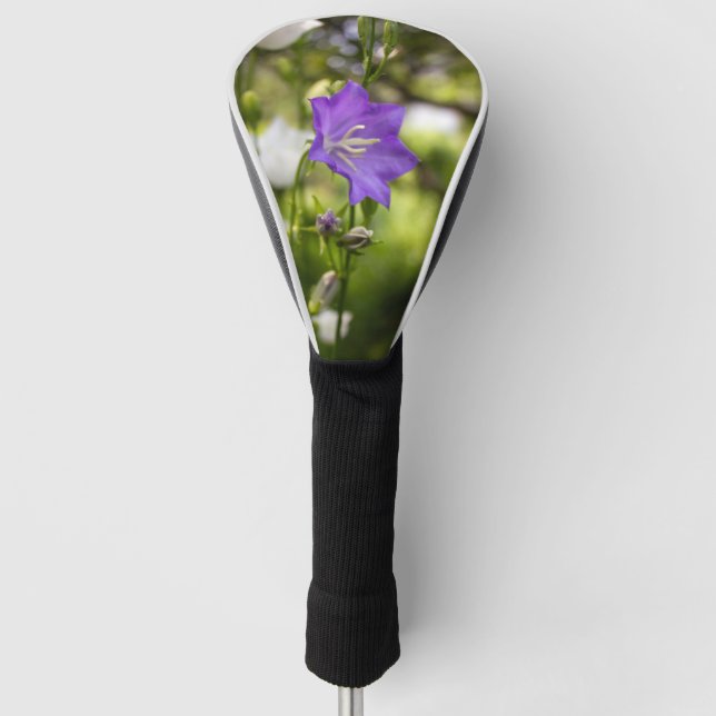 Romantic Trees & Flowers – Botanical Fantasy Boho Golf Head Cover (Front)