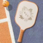 Romantic Tropical Greenery Wedding Pickleball Paddle<br><div class="desc">Capture the essence of paradise and infuse your special day with the lush beauty of tropical greenery. Whether you're tying the knot in your hometown or saying "I do" against the backdrop of a faraway tropical paradise, our wedding collection seamlessly blend elegance and minimalism to set the tone for your...</div>