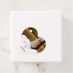 Romantic Tropical Wedding Invitation Favour Tags