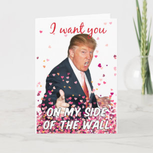 Romantic Trump Holiday Card