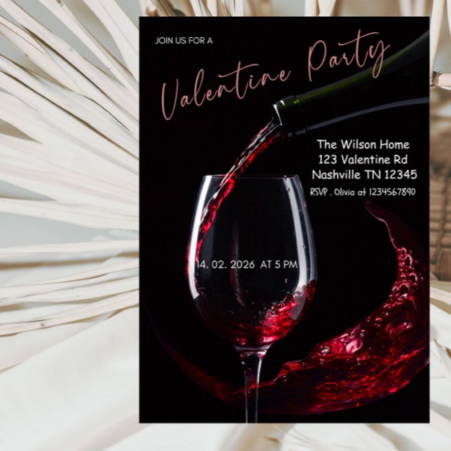 Romantic Valentine’s Day Party Invitation (Creator Uploaded)