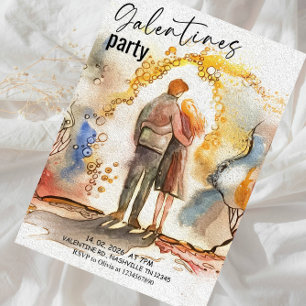 Romantic Valentine’s Day Party Invitation