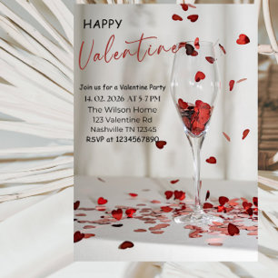 Romantic Valentine’s Day Party Invitation