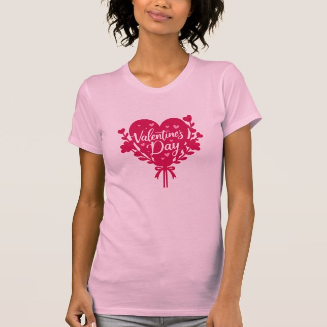 Romantic Valentine’s Day Quote T-Shirt (Front)