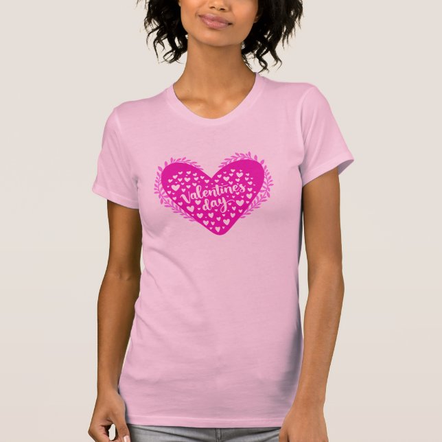 Romantic Valentine’s Day Quote T-Shirt (Front)