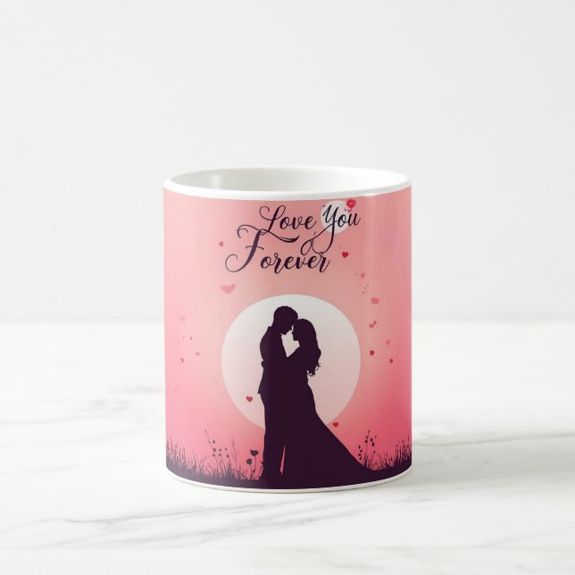 Romantic Valentine’s Gift for Anniversarie Coffee Mug (Center)