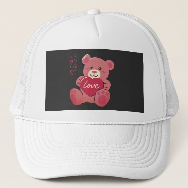Romantic Valentine’s Gift Trucker Hat (Front)