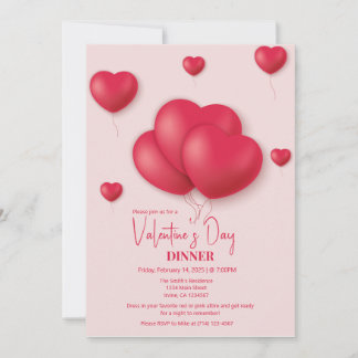 Romantic Valentine's Day Celebration Invitation