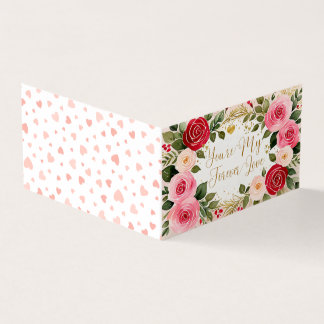 Romantic Valentine's Day Greeting Card