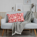 Romantic Valentine's Day Heart Pattern  Decorative Cushion<br><div class="desc">Add a touch of love to your home with this Valentine's Day decorative throw pillow featuring a vibrant heart pattern in shades of red, pink, and white. Perfect for celebrating love, this cosy accent pillow is ideal for Valentine's Day decor, romantic settings, or gifting to someone special. Made with high-quality...</div>