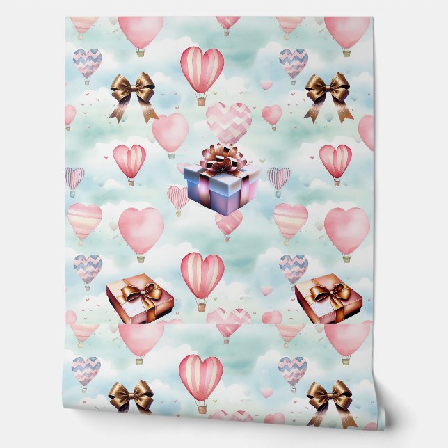 Romantic Valentine's Day Wallpaper - Love-Themed (Unrolling)