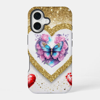 Romantic Valentine's Day Wallpaper - Trendy Design iPhone 16 Case