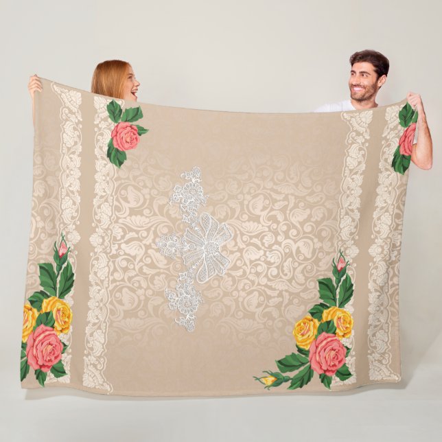 Romantic vintage blanket (In Situ)