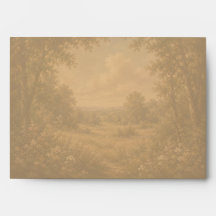 Romantic Vintage Envelope 5X7