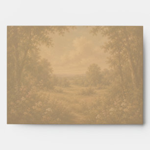 Romantic Vintage Envelope 5X7