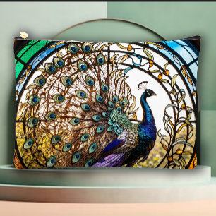 Romantic Vintage Peacock Makeup Purse