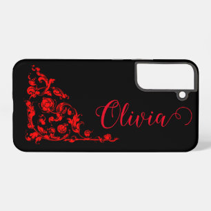 Romantic, Vintage Personalised Samsung Galaxy Case