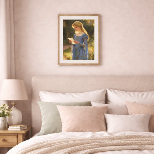 Romantic Vintage Portrait Poster