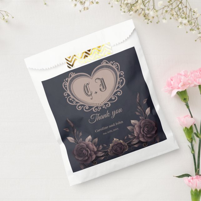 Romantic vintage roses. favour bags (Sealed)