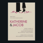 Romantic Vows Wedding Shower Invites<br><div class="desc">Perfect for modern,  sophisticated couples,  these Romantic Vows invitations will charm everyone in your guest list. Matching save the date cards,  thank you cards,  and more are available on papergirlstore.com</div>