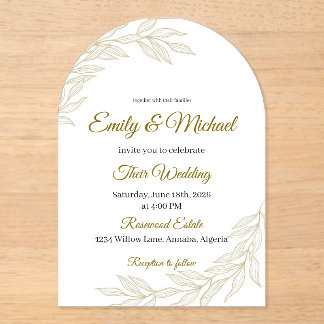 Romantic Watercolor Wedding Invitation with Roses