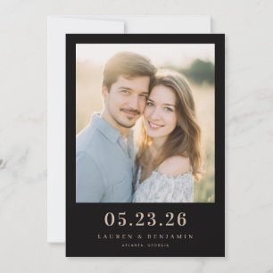 Romantic Wedding Announcement